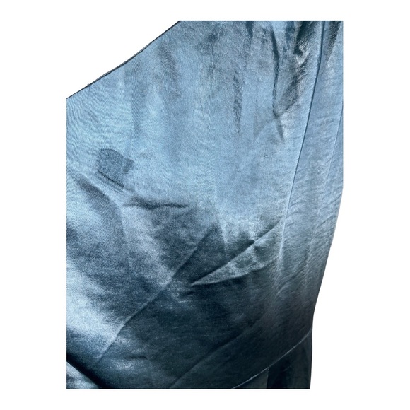 ELLIATT Cassini One Shoulder Dress Blue Size Medium NWOT Revolve VICI Anthro - Picture 14 of 17